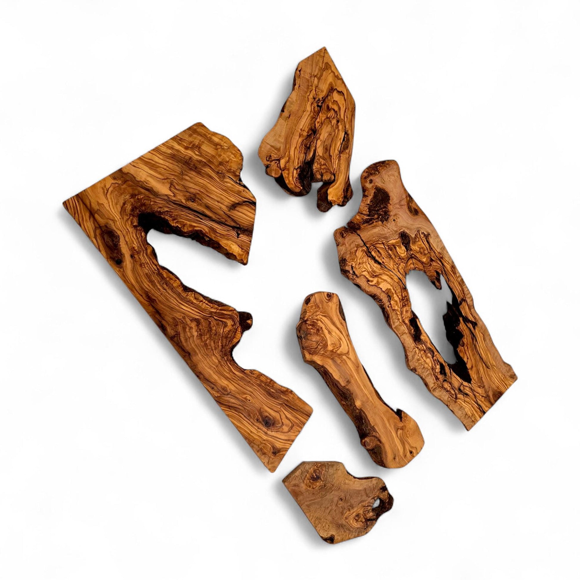 Olive Wood Pieces, Olive Wood for DIY, Olive Wood for Epoxy, Olive Wood for Resin, Wood for Art, Olive Wood Slabs
