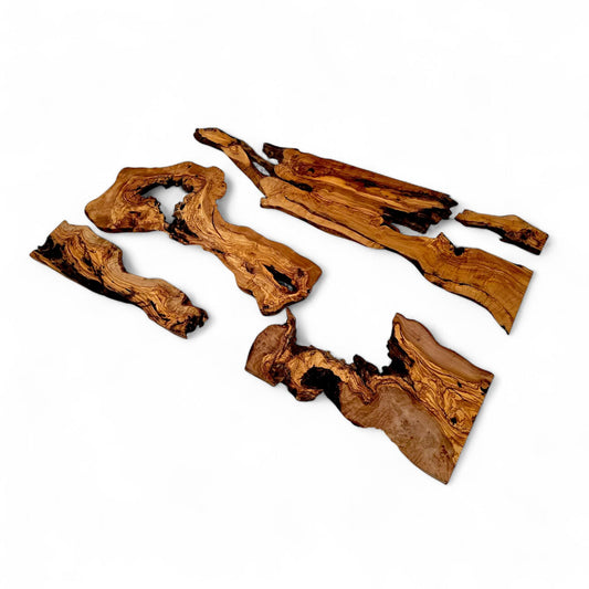 Olive Wood Pieces, Olive Wood for DIY, Olive Wood for Epoxy, Olive Wood for Resin, Wood for Art, Olive Wood Slabs