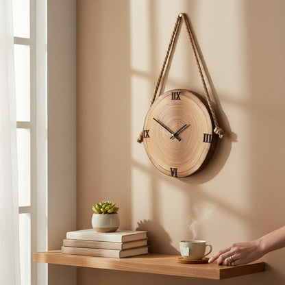 Wooden Wall Clock