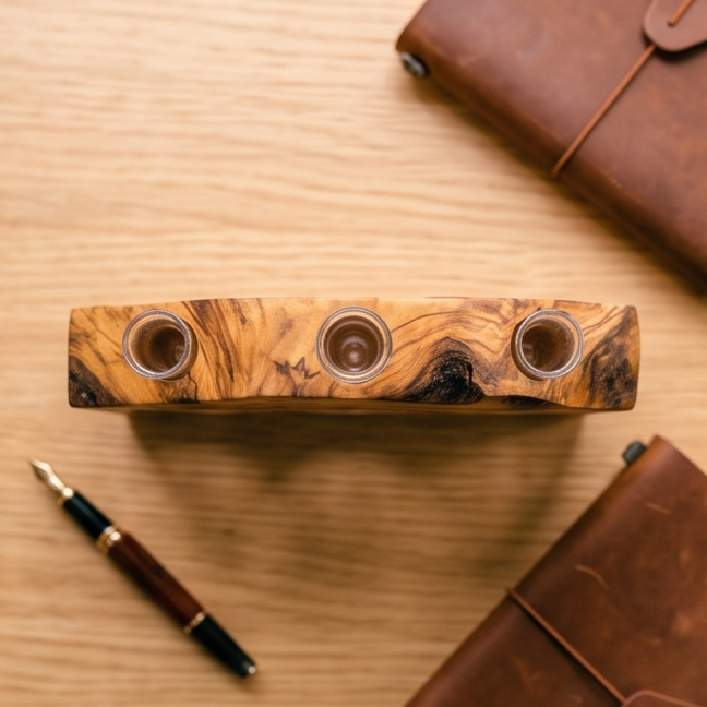 Rustic desktop propagation vase
