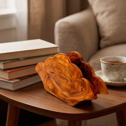Porte-serviettes en bois d'olivier fait main | 5 styles distinctifs