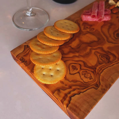 Rectangular End Grain Olive Wood Chopping Board