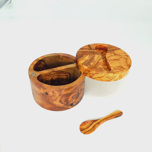 Salt Cellar with Spoon