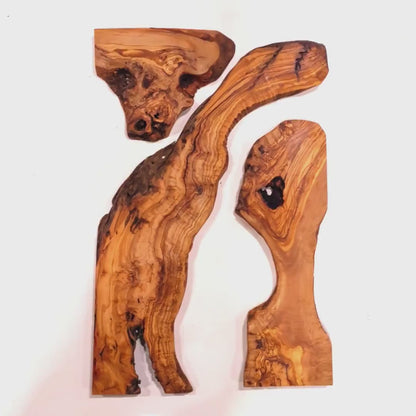 Olive Wood Pieces, Olive Wood for DIY, Olive Wood for Epoxy, Olive Wood for Resin, Wood for Art, Olive Wood Slabs