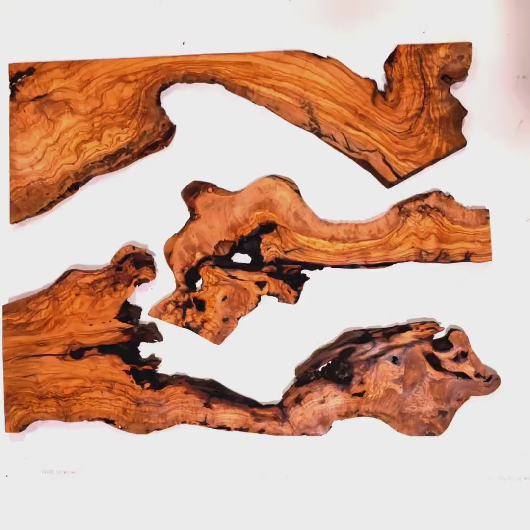 Olive Wood Pieces, Olive Wood for DIY, Olive Wood for Epoxy, Olive Wood for Resin, Wood for Art, Olive Wood Slabs