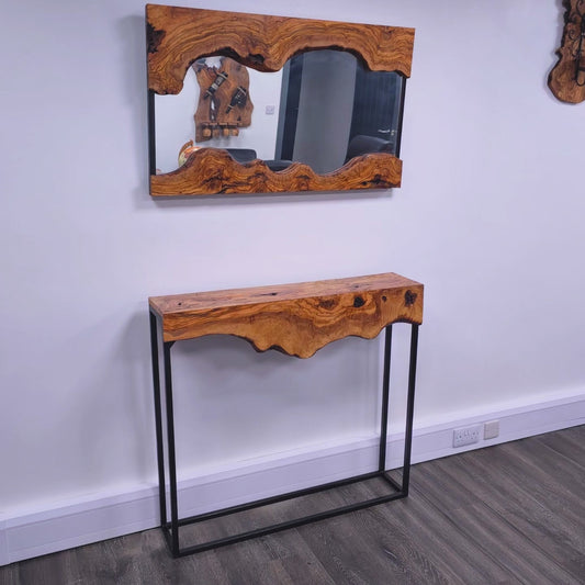 Hallway table with Metal Frame