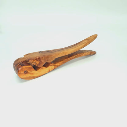 Olive Wood Clamp Nutcracker