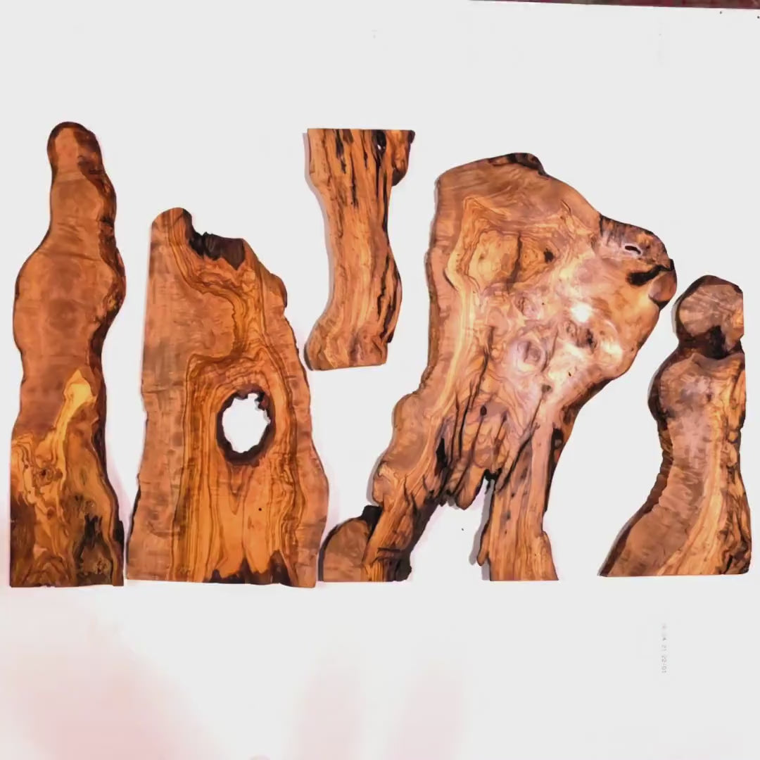 Olive Wood Pieces, Olive Wood for DIY, Olive Wood for Epoxy, Olive Wood for Resin, Wood for Art, Olive Wood Slabs