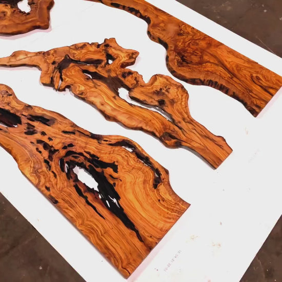 Olive Wood Pieces, Olive Wood for DIY, Olive Wood for Epoxy, Olive Wood for Resin, Wood for Art, Olive Wood Slabs