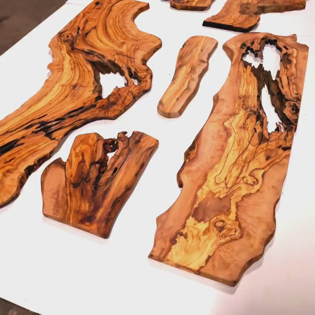 Olive Wood Pieces, Olive Wood for DIY, Olive Wood for Epoxy, Olive Wood for Resin, Wood for Art, Olive Wood Slabs