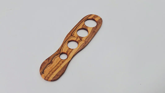 Olive Wood Handcrafted Wooden Spaghetti Measure Portion Sizer Kitchen Gadgets For Portion Control Pasta Noodles