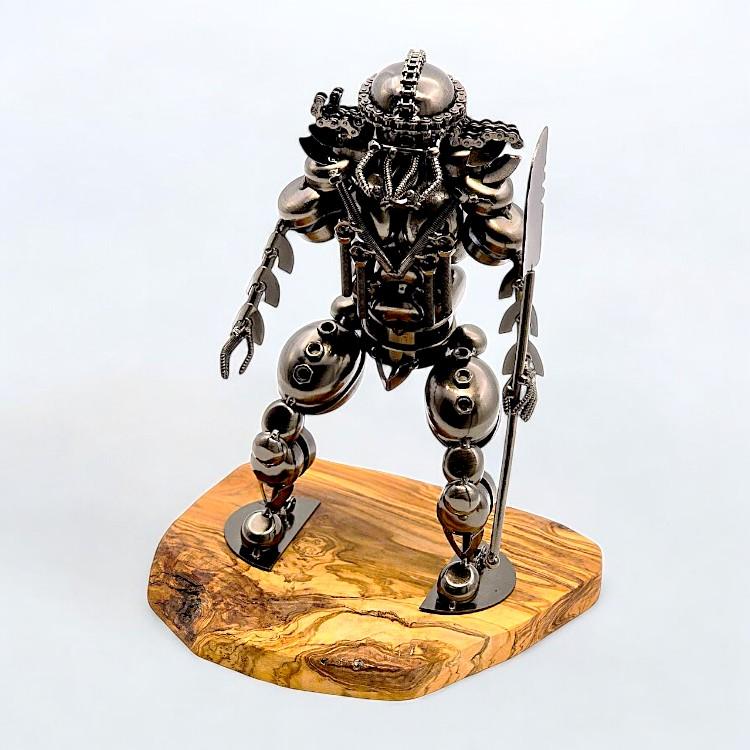 Robot on Olivewood Board