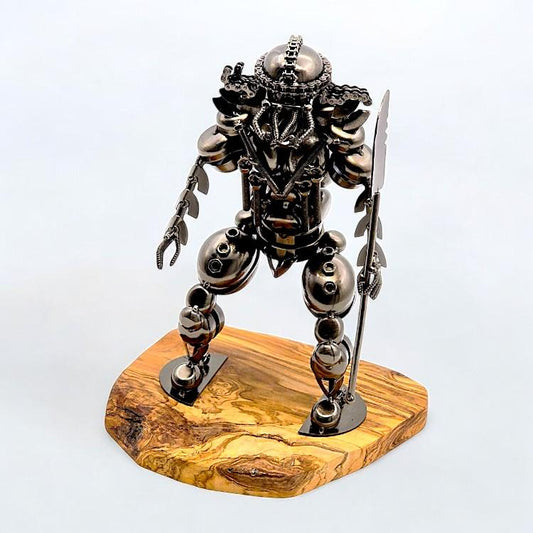 Robot on Olivewood Board